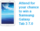 Win a Samsung Galaxy Tab 3 7.0